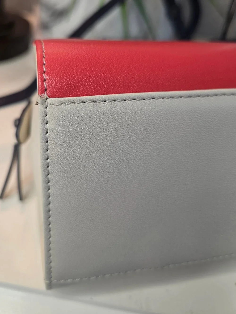 Radley London Finch Lane Stripe Leather Small Grab Crossbody Satchel